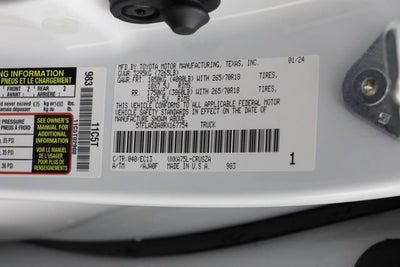2024 Toyota Tundra SR5