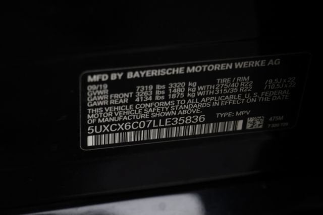 2020 BMW X7 M50i