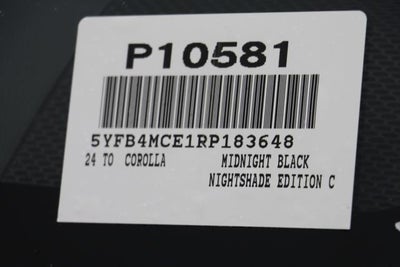 2024 Toyota Corolla Nightshade Edition