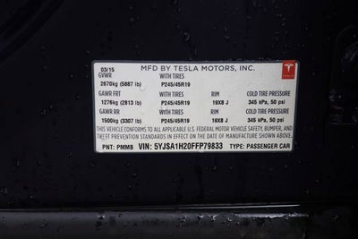 2015 Tesla Model S 85D