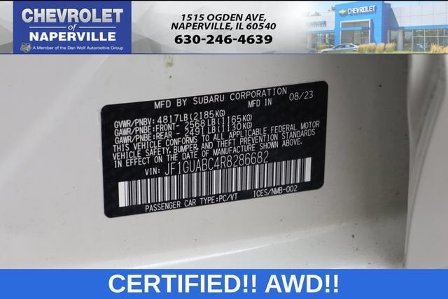 2024 Subaru Impreza 5DR WGN CVT