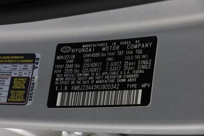 2019 Hyundai Tucson SE