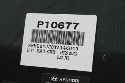 2026 Hyundai Sonata Hybrid Blue