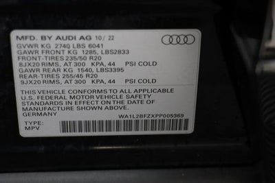 2023 Audi Q4 e-tron Premium Plus 50 quattro