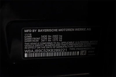 2019 BMW M550i xDrive